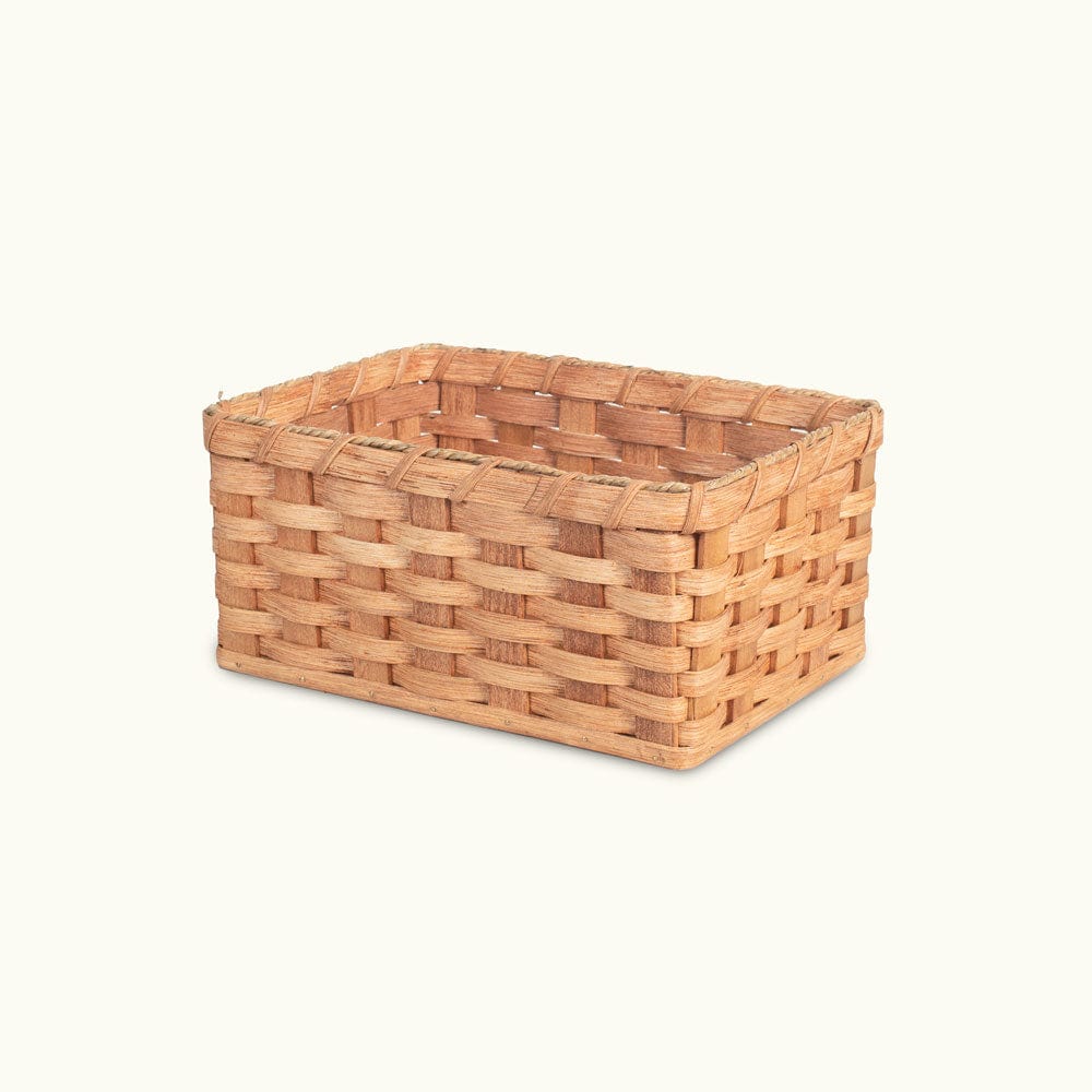 Small Organizer Basket | Amish Woven Wicker Decorative Storage
